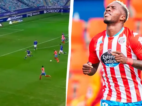 José Luis Rodríguez marca un golazo para el CD Lugo [VIDEO]