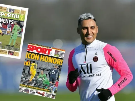 ¡Portadas de Europa se rinden ante Keylor Navas!