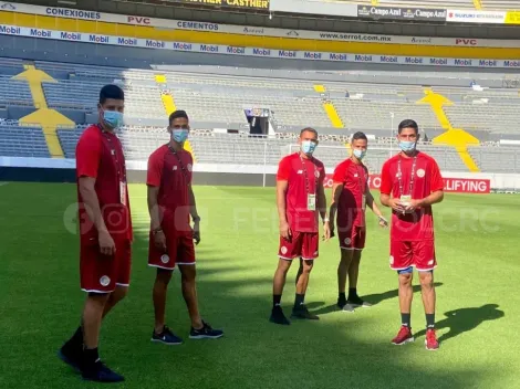 Alineación de Costa Rica para su debut en el Preolímpico