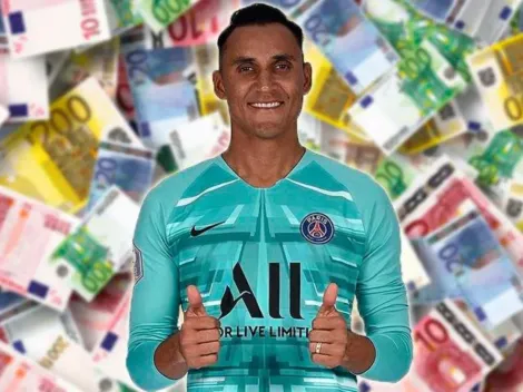 Revelan el sueldo millonario de Keylor Navas en el PSG