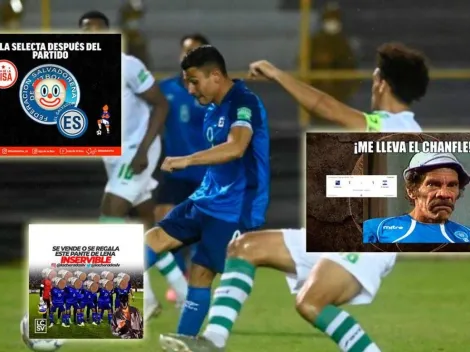 Los memes explotaron por el empate de El Salvador ante Montserrat