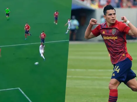 Rubio Rubín marca golazo para el Real Salt Lake [VIDEO]