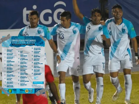 Oficial: Guatemala presenta lista de convocados