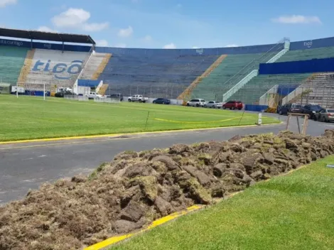 El Estadio Nacional recibe mantenimiento especial