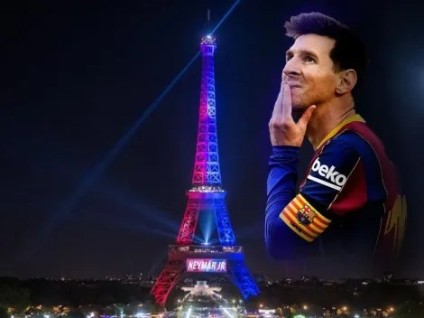 PSG reserva la Torre Eiffel y rumores apuntan a Lionel Messi