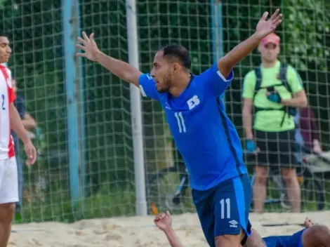 Selección de El Salvador de Futbol Playa vence a Paraguay