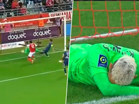 Keylor Navas fue salvado por el VAR tras cometer un grave error [VIDEO]