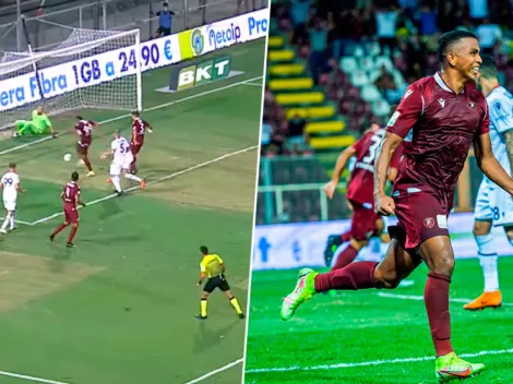 Rigoberto Rivas anotó y fue figura en la victoria del Reggina [VIDEO]