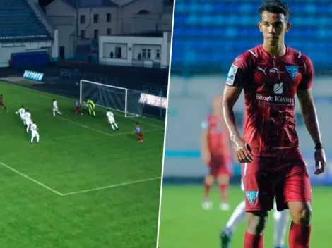 Ariagner Smith marcó su primer gol en el Veles FC de Rusia [VIDEO]