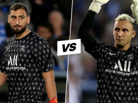 Gianluigi Donnarumma analiza dejar el PSG por culpa de Keylor Navas