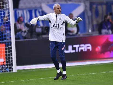 El PSG con Keylor Navas de titular empató ante el Marsella