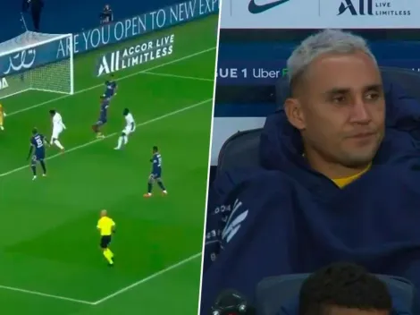 Navas reaccionó tras el gol que le convirtieron a Donnarumma [VIDEO]