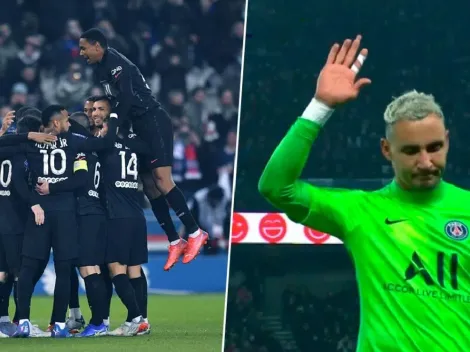 PSG venció al Nantes y Keylor Navas se fue expulsado [VIDEO]