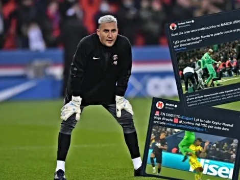 La reacción de la prensa europea tras la expulsión de Keylor Navas con PSG