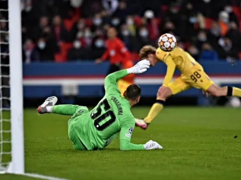 PSG con Gianluigi Donnarumma como titular goleó al Brujas