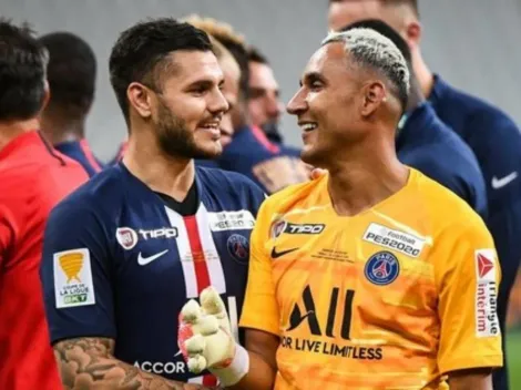 Mauro Icardi tiene el regalo perfecto para Keylor Navas en Navidad