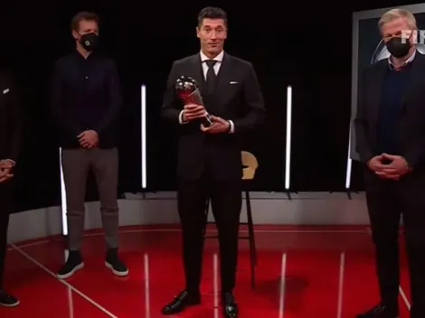 Lewandowski gana el premio The Best