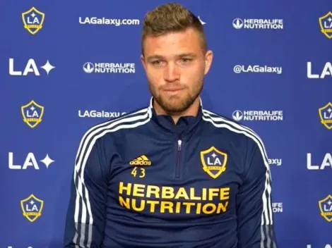 Eriq Zavaleta le habló a la afición salvadoreña en su presentación con LA Galaxy