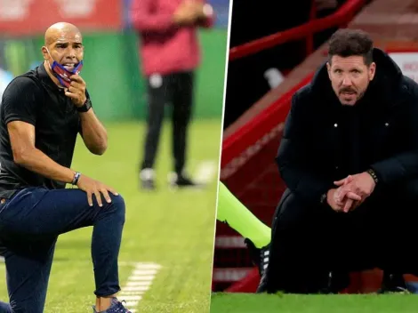 Douglas Sequeira negó que copia el estilo del "Cholo" Simeone