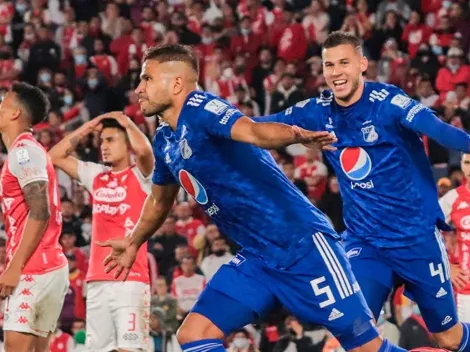 Juan Pablo Vargas anotó con Millonarios cuatro días después de hacerlo con La Sele (VIDEO)