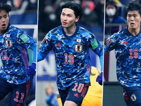 Las 3 grandes figuras de Japón, rival de Costa Rica en Qatar 2022