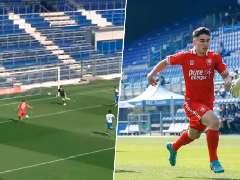 Manfred Ugalde anota durante un amistoso con el Twente [VIDEO]