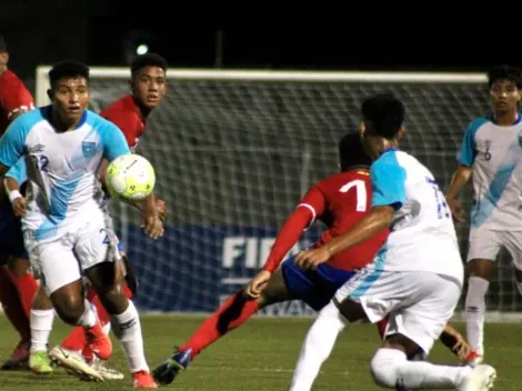 Costa Rica y Guatemala empataron en torneo de UNCAF Sub-19