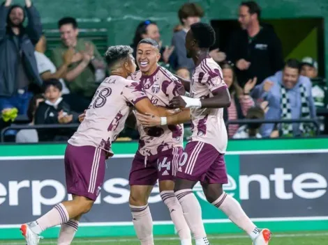 Marvin Loría anotó en goleada del Portland Timbers ante Kansas City (VIDEO)