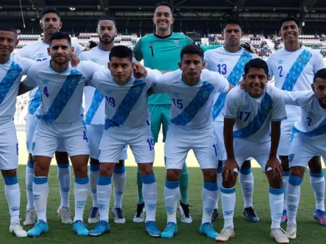 El once confirmado de Guatemala ante Guayana Francesa