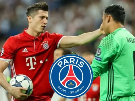 El PSG de Keylor Navas se une al interés del Robert Lewandowski