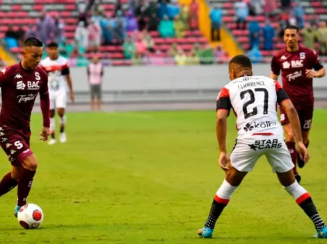 ¡Clásico igualado! Saprissa y Alajuelense empatan en la semifinal de ida del Clausura 2022