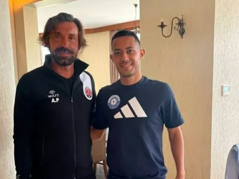 Jimmy Marín presumió encuentro con Andrea Pirlo