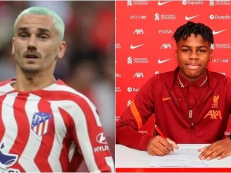 Antoine Griezmann manda saludo de felicitación a Keyrol Figueroa