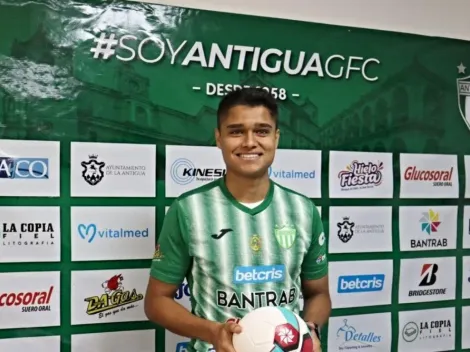 El contundente mensaje de Marcelo Saravia tras fichar por Antigua GFC