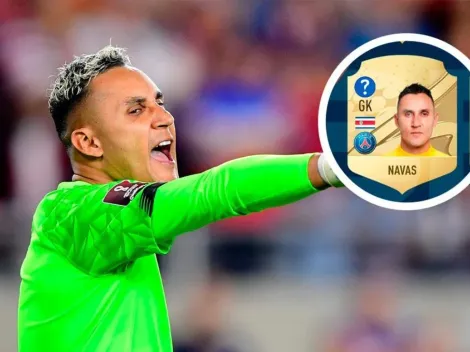 El puesto de Keylor Navas entre los jugadores con mejor valoración de FIFA 23