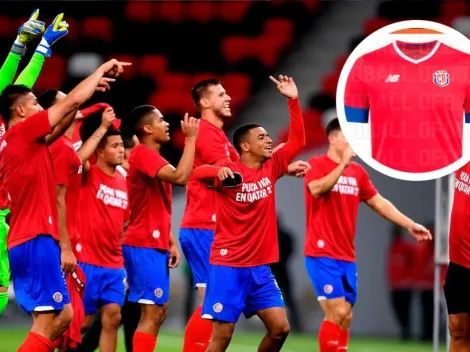 Las nuevas camisetas que usará Costa Rica en el Mundial de Qatar 2022