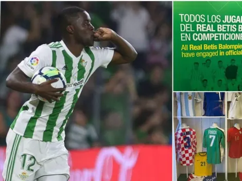 El museo oficial del Real Betis conserva especial detalle de Joel Campbell