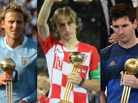 Los ganadores del Balón de Oro de cada Mundial