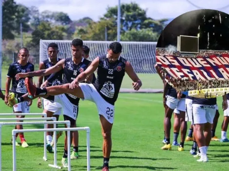 Aficionados de Olimpia llevaron serenata a Alajuelense