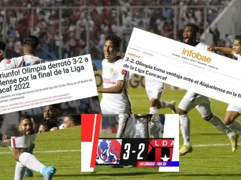 La reacción de la prensa internacional tras la victoria de Olimpia sobre Alajuelense