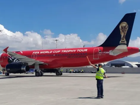 El trofeo original de la Copa del Mundo llegó a Costa Rica