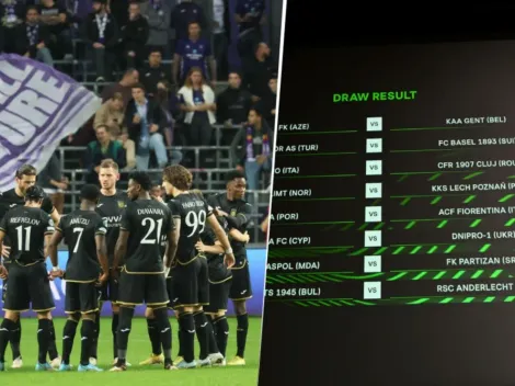 Anderlecht de Murillo ya tiene rival para la Conference League