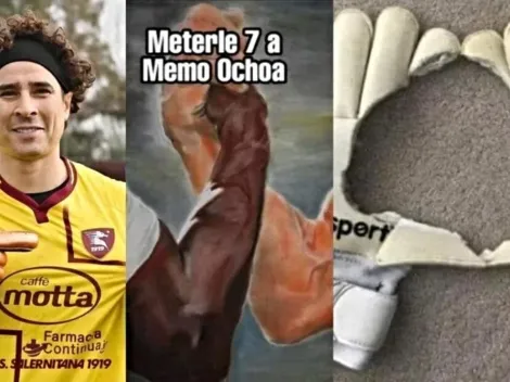 Los memes no perdonaron a Guillermo Ochoa tras recibir ocho goles en Europa