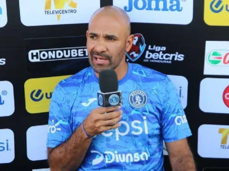 Ninrod Medina salió molesto con el arbitraje del Olimpia vs Motagua