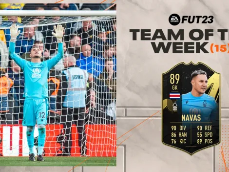 Keylor Navas encabeza el equipo de la semana (TOTW) de FIFA 23