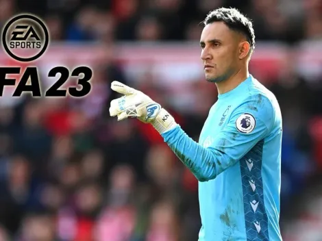 FIFA 23: Keylor Navas salta al Top 5 de arqueros en Inglaterra con nueva carta