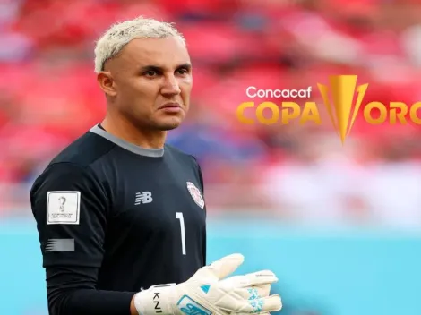 ¿Cuáles Copa Oro ha jugado Keylor Navas con Costa Rica?