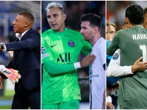 Keylor Navas eligió entre Messi, Cristiano y Mbappé