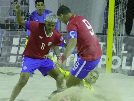 Quiénes son los rivales de Costa Rica para la eliminatoria al Mundial de Fútbol Playa