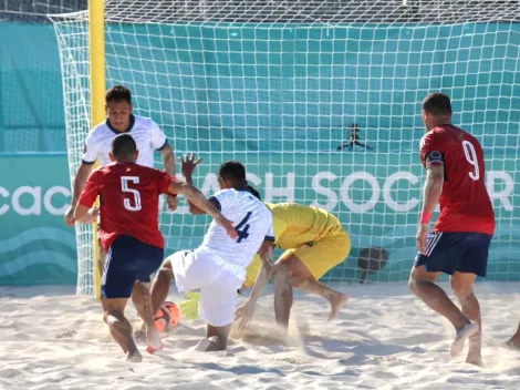 Costa Rica cayó 7-1 ante El Salvador por el Premundial Concacaf de Fútbol Playa